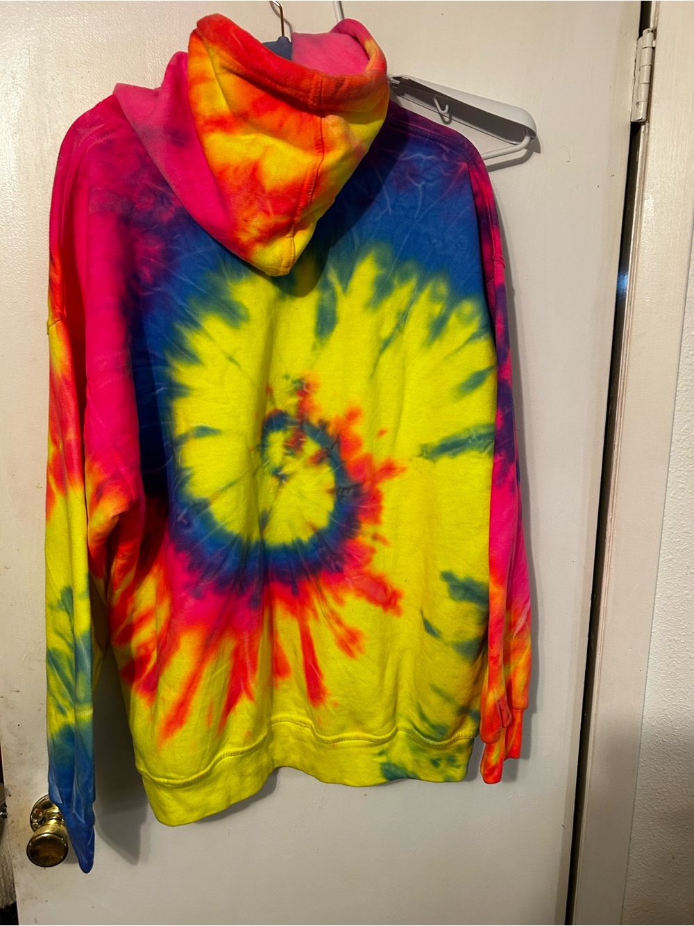 Tie-Dye Yellow Women's Shorts